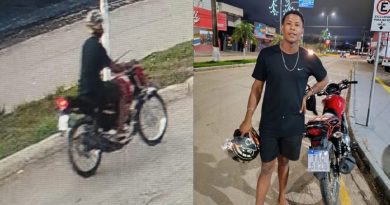 Um dos suspeitos foi preso pela Policia Militar.