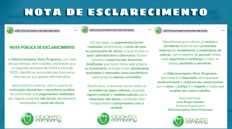 NOTA DE ESCLARECIMENTO ODONTOCOMPANY