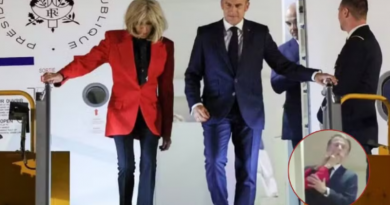 presidente e primeira dama da França