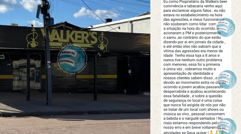 pronunciamento dono wlaker