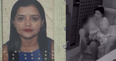 A suspeita, identificada como Priscila Kelly Azevedo