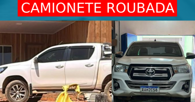 CAMIONETE ROUBADA