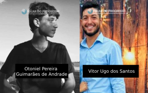 Otoniel Pereira Guimarães de Andrade, de 14 anos, e Vitor Ugo dos Santos de 21 anos