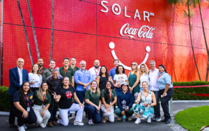 solar coca cola