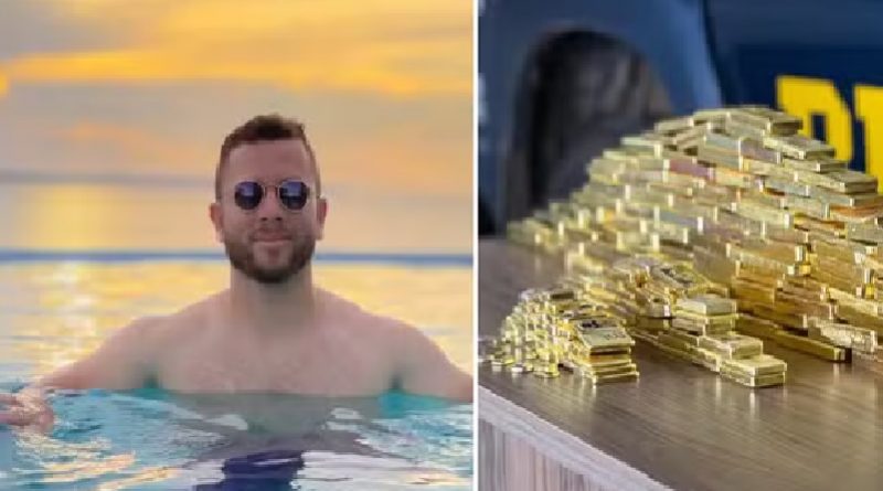 Barras de ouro foram encontradas escondidas no painel de uma Toyota Hilux, em Boa Vista — Foto: Caíque Rodrigues/g1 RR