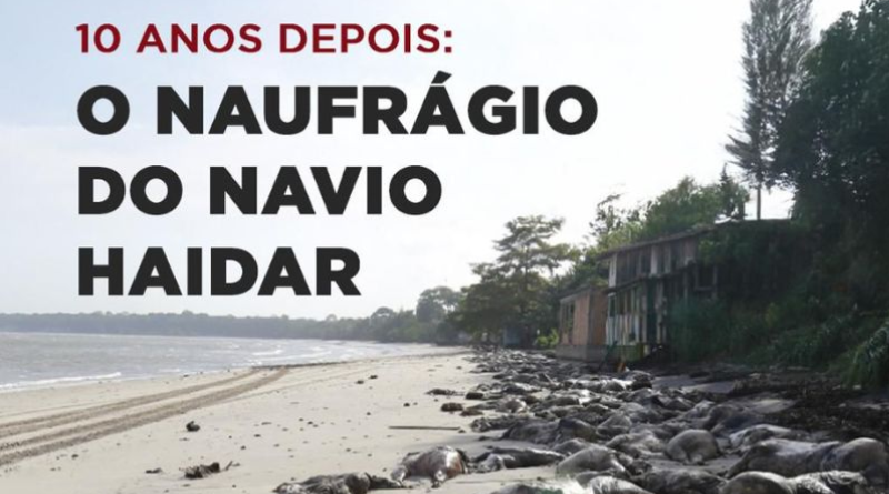 10 anos depois naufragio Pará