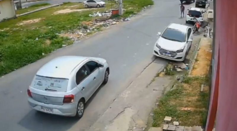 Câmeras flagram abandono de cachorros na Zona Norte de Manaus
