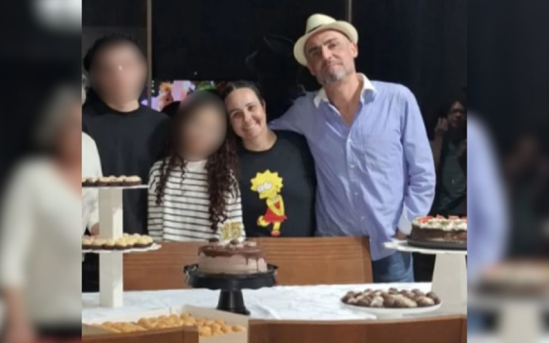 Vitimas e o autor da chacina