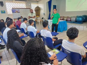 Palestra abordou tema com estudantes
