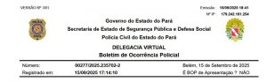 Boletim de Ocorrência