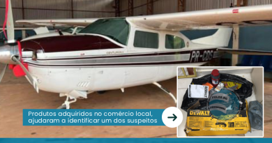 aviao roubado em np1