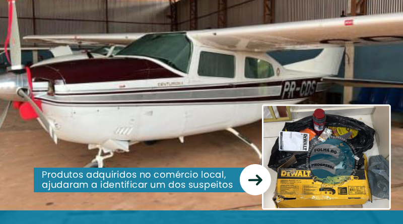 aviao roubado em np1