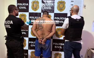 Suspeito preso