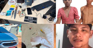 trio assaltou taxista em STM