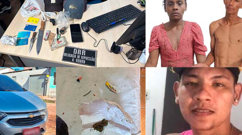 trio assaltou taxista em STM