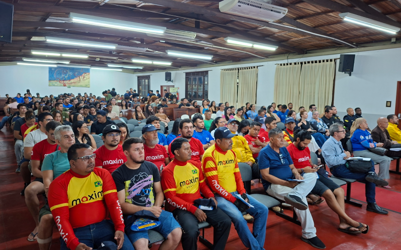 Maxim Santarém participa de debate e carreata educativa em apoio à Semana Nacional do Trânsito | Foto: Divulgação