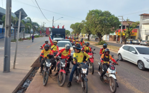 Maxim Santarém participa de debate e carreata educativa em apoio à Semana Nacional do Trânsito | Foto: Divulgação