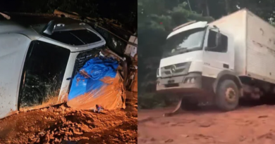 Chuvas intensas deterioram trechos da Transamazônica entre Itaituba e Jacareacanga