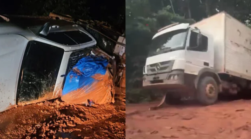 Chuvas intensas deterioram trechos da Transamazônica entre Itaituba e Jacareacanga