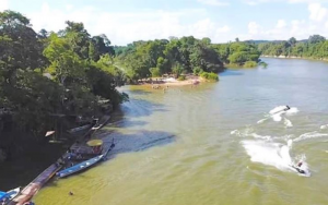 Pousada Curuagito as margens do Rio Jamanxim em Novo Progresso | Foto: Reprodução/Redes Sociais