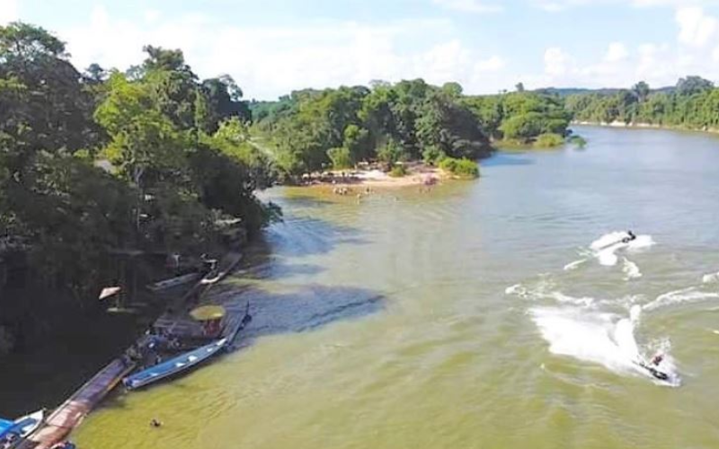 Pousada Curuagito as margens do Rio Jamanxim em Novo Progresso | Foto: Reprodução/Redes Sociais