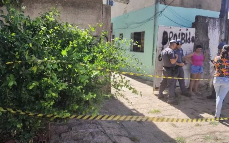 Homem mata mulher a facadas em Indaiatuba — Foto: Comando Notícia/Imagens cedidas
