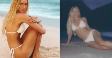 Marina Ruy Barbosa posta cliques de biquíni e beleza encanta