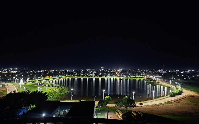 Lago Municipal de Novo Progresso | Foto: Reprodução/Redes Sociais