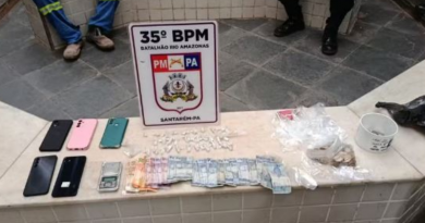 Celulares-drogas-Jornal Folha do Progresso