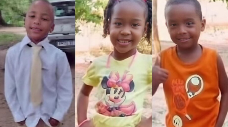Os irmãos Ágata Isabelle, de cinco anos, e Allan Michael, de quatro, além do primo deles, Anderson Kauan, de oito anos, desapareceram por volta das 15h de domingo (4). — Foto: Divulgação/Redes sociais