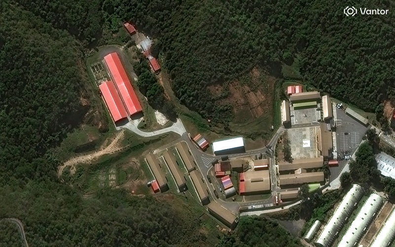 Complexo Militar da Venezuela onde Maduro foi capturado (Foto>Reprodução) 