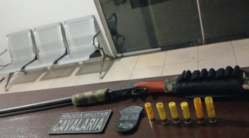 arma e munições-Jornal Folha do Progresso